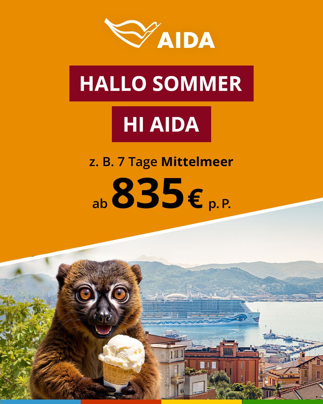 Sommerreisen 2026 - Jetzt noch bis 31.03.2026 Frühbuchervorteile sichern