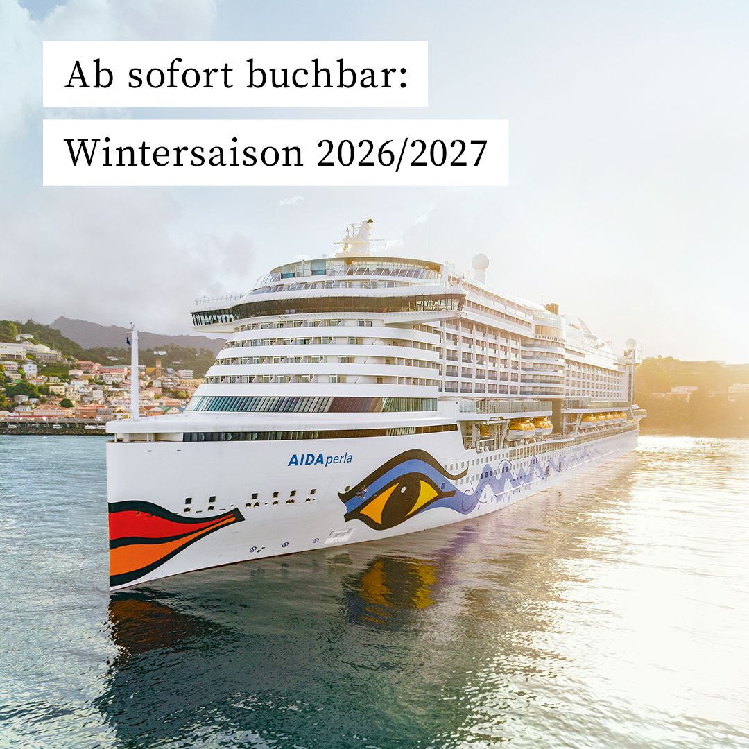AIDA Wintersaison 2026/2027 - Jetzt buchen!